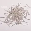 Accesorios para joyería DIY color duradero tubo curvo liso tubo redondo cepillado largo pulsera collar pulsera material de cuentas hecho a mano cobre