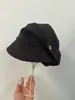 Estilo Coreano Personalidade Enrugada Temperamento Boina Feminina Outono Inicial Simples Versátil Boné Bico de Pato Férias Proteção Solar Boné de Equitação Tendência