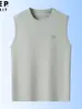 Jeep Spirit Jeep Personalizado Secado Rápido Chal Grande de Hombro Camiseta sin Mangas para Hombre Cuello Redondo Verano Deportes para Jugar a la Pelota y Fitness