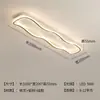 Luzes para Closet Estilo Nórdico, Luzes Modernas Minimalistas para Varanda, Fitas de LED para Corredor de Entrada