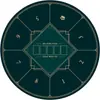 Nueva Mesa de Mahjong de la Marea Nacional para la Fortuna Diatomeas Esterilla para Mesa de Ajedrez y Entretenimiento Mesa para Póker de Texas Esterilla Gruesa Silenciosa para Mesa