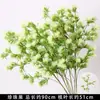 Ramo de Plantas Verdes para Boda, Hojas de Árbol, Espárrago, Arreglo Floral, Hierba de Planta, Decoración de Salón de Bodas, Hojas Verdes, Arreglo Floral Artificial