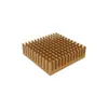 Dissipador de Calor Eletrônico 40*40*11 Perfil de Alumínio Radiador Chip Bloco de Condução Térmica