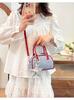Bolsas de Alta Gama Transfronterizas para Mujer Verano 2025 Nueva Moda Bolso Cruzado Estilo Coreano Mezclilla Popular Bolso Bowling