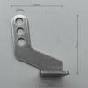 Abridor de ventanas con cadena manual, soporte de metal izquierdo y derecho, brazo de manivela con tornillo manual, accesorios de hardware para puerta enrollable