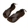 Sandalias Hechas a Mano Retro Súper Versátiles y Elegantes de Moda Verano 2026 para Mujer Sandalias Casuales de Suela Suave y Tacón Bajo