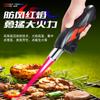 Divertida arma de fogo inflável criativa em forma de motocicleta, descompressão, jogo rotativo, exterior, isqueiro para churrasco de alta temperatura