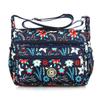 Bolso Cruzado de un Hombro, Gran Capacidad, Bolso para Madre de Mediana Edad, Bolso de Mujer Elegante de Tela Oxford, Bolso Cruzado de Tela de Nailon para Viaje