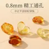 Pulsera de Cuentas Sueltas de Cera de Abeja Vieja Bo Natural Accesorios para Joyería de Cuentas DIY Colgantes de Corazón y Estrella Colgantes de Cera de Abeja Genuina