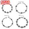 Fabricante Pulseira Masculina de Aço Inoxidável Hip-Hop Tendência Tecida à Mão Aço Titânio Não Desbota Joia de Mão de Alto Padrão Atacado