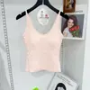 Diseño Sexy con Camisola de Cuello en U con Espalda Cruzada, Copas Integradas, Adecuada para Usar Sola o en Capas, Disponible en Múltiples Colores, Lencería para Mujer