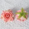 Flor Artificial Cabeza de Rosa Aisha Esquina de Felpa Rosa Adornos de Decoración de Boda Diseño de Pared de Flores con Arco Flor Artificial Falsa