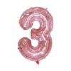 Set de globos de cristal gelatina popular al por mayor transfronterizo de 32 pulgadas 40 pulgadas versión estadounidense de cuerpo delgado de película de aluminio globo digital
