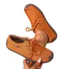 Sapatos Mocassins Versáteis Femininos de Primavera, Sapatos Baixos Casuais Confortáveis, Sapatos de Cadarço Caracol, Sapatos para Mãe Atacado