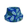 Sombrero de Pescador de Planta Tropical Nuevo Sombrero de Sol de Hoja Grande Estampado Sombrero de Sol para Hombres y Mujeres Mismo Estilo Sombrero de Protección Solar para Adultos para la Playa