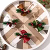 Nuevas Decoraciones Navideñas de Haobei, Colgantes Creativos de Cascabeles Rojos Pequeños, Decoración del Hogar, Colgantes de Árbol de Cascabeles Dorados