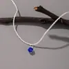 Colar de Diamante Cintilante Coreano de Alta Qualidade Colar Cintilante Feminino Luxo Leve Design Retrô Elegante Versátil Corrente para Clavícula