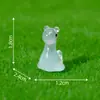 Comercio exterior nuevo creativo micro paisajismo luminoso dinosaurio animal DIY accesorios decorativos mini resina escritorio pequeños adornos