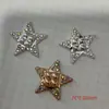 Estrella plateada lazo diamante AB accesorios de joyería DIY funda de resina para teléfono, materiales de decoración para agujeros de zapatos