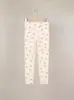 Pantalones de Otoño para Niñas Estilo Nuevo de Primavera, Leggings Elásticos de Algodón Puro, Pantalones Versátiles de Corte Ajustado para Bebés Niñas