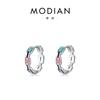 Anillo de plata de ley S925 con diseño de gota de pegamento, ideal para mujeres, moda creativa, internet, joyería popular transfronteriza, venta al por mayor.