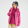 Jaqueta Soft Shell Três em Um para Casais, Homens e Mulheres, Esportes ao Ar Livre, Caminhada e Ciclismo, Corta-Vento, Impermeável e Quente, Jaqueta de Montanhismo