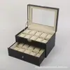 Vitrina Transfronteriza para 6-12 Niñas, Relojes Coleccionables de PU, Uso Doméstico, Gama Alta, Exquisita, Portátil