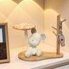Decoração de urso bruto, decoração para sala de estar, entrada, armazenamento de chaves, bandeja de doces, armário de vinho, decoração de mesa, atacado internacional