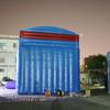 Resbaladilla de Agua Inflable Recta con Piscina para Chapotear para el Verano