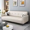 Sofá-Cama Dobrável Tudo-em-Um Dupla Utilização Couro Arranhador de Gato Sofá Apartamento Pequeno Nórdico Sala de Estar Casa de Aluguel Escritório Uso Doméstico