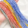 Conchas Naturales Tubo Redondo Pequeño Colorido Espaciador Cuentas Sueltas Cuentas Barril Pulsera DIY Cuentas para Hilo Accesorios de Joyería Productos Semi-Terminados