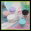 Frasco de pomada azul de 15g kit de viagem frasco redondo pequeno 15g caixa de máscara de teste frasco de maquiagem 15ml