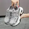 Tênis Ankora Red Dad para Mulheres, Aumenta a Altura 2025 Super Popular Novo Tendência Primavera e Outono Tênis Esportivo Casual para Mulheres
