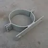 Suporte de parede para poste telefônico de cimento com fivela de fixação 40* para alto-falante de equipamentos, suporte cilíndrico para poste telefônico com clipe de travamento fixo