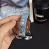 Adecuado para Huawei Gt7/Gt5 Correa de Reloj en Forma de Cruz Watch5 Moderna y Versátil Correa de Muñeca de Mezclilla para Niñas
