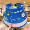Chapéu de Sol Infantil Novo Estilo de Verão, Chapéu de Sol com Top Aberto para Meninos e Meninas, Chapéu de Proteção UV para Bebê, Moderno