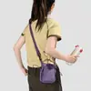 Bolso Casual de Moda Tendencia para Viajes Diarios para Mujeres 2026 Verano Nuevo Estilo Bolso de Hombro Simple de Moda Bolso Cruzado Ligero tipo Cubo