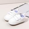 Sapatos para Bebês e Crianças Pequenas para Homens e Mulheres 2024 Primavera e Outono Novos Sola de Borracha Antiderrapante Velcro Bebê Fofo Casual Sapatos de Onda