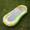 Colchonete Flutuante Inflável Popular Transfronteiriço para Adultos, Cama Flutuante com Rede, Colchonete Flutuante para Entretenimento em Festa na Piscina, Colchonete Flutuante Inflável para Água