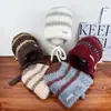 Gorro de Invierno para Mujer con Orejeras y Circunferencia de Cabeza Grande, Cálido y a Prueba de Frío de Felpa, Adelgazante de Rostro, Engrosado con Correas, Gorro Tradicional Lei Feng