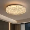 Lámpara de techo para dormitorio de lujo ligero estilo italiano, nuevo modelo 2026, luminaria creativa con retroiluminación de alta gama para protección ocular para dormitorio principal