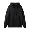 Sudadera con capucha talla europea transfronteriza talla grande, jersey de rizo, marca de moda, sudadera con capucha unisex de corte holgado con logo