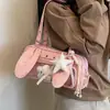 Bolsa de Axila Feminina 2026 Nova Outono Alta Costura Moda Versátil Atmosférica Bolsa de Ombro Único Grande Capacidade Bolsa para o Dia a Dia