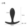 Tapón Anal de Silicona con Forma de Gota de Agua para Mujeres, Expansor Anal para Uso en Exteriores, Tapón Anal para Adultos, Juguete Sexual de Cuentas