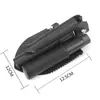 Pala Plegable Multifuncional para Coche Cuatro en Uno de Acero Inoxidable para Salvar Vidas Herramienta Pequeña de Trincheras para Autocaravana al Aire Libre