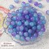 10mm Jade sentimento claro e fraco novo estilo chinês vento vidro colorido esmalte contas redondas DIY pulseira colar orelha jóias feitas à mão