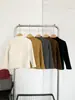 Valle del Viento 2026 Invierno Nuevo Estilo Coreano Elegante Cuello Alto Medio Estampado de Letras Camiseta Base Cálida Versátil Ropa Interior para Niños