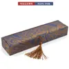 Caja de Regalo Caja Vacía Cuadrada Rectangular Antigua China Joyería Collar Bolsita Abanico Caja de Embalaje