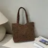 Bolsa de Lona con Lazo en Forma de Corazón de Gran Capacidad, Novedad Primavera 2026 para Mujer, Bolso de Hombro de Moda para Viajar al Trabajo