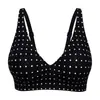 TK Amazon En Stock Transfronterizo Tallas Grandes Mujer Estampado Leopardo Jelly Bra Soporte Suave Busto Grande Transpirable Sin Costuras Sujetador